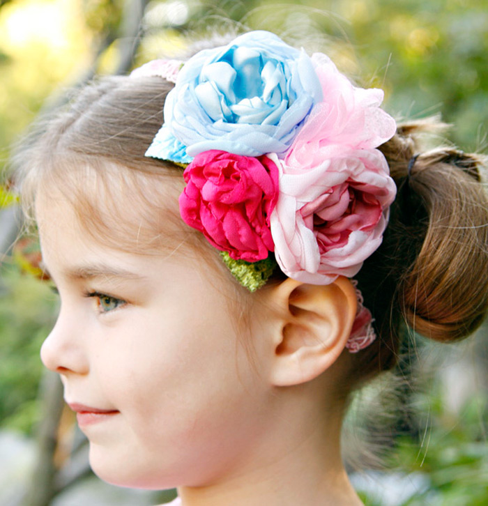 Comment faire des fleurs en tissu