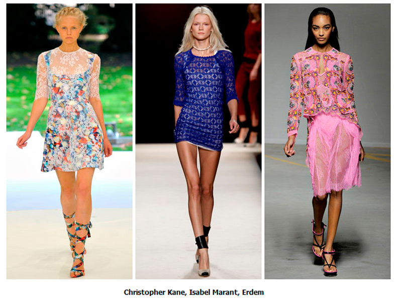 vêtements en dentelle