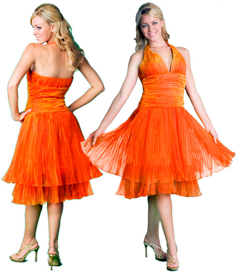 Robe orange