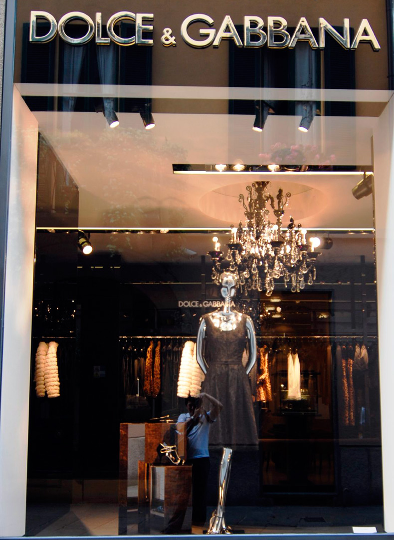 Décoration de vitrine