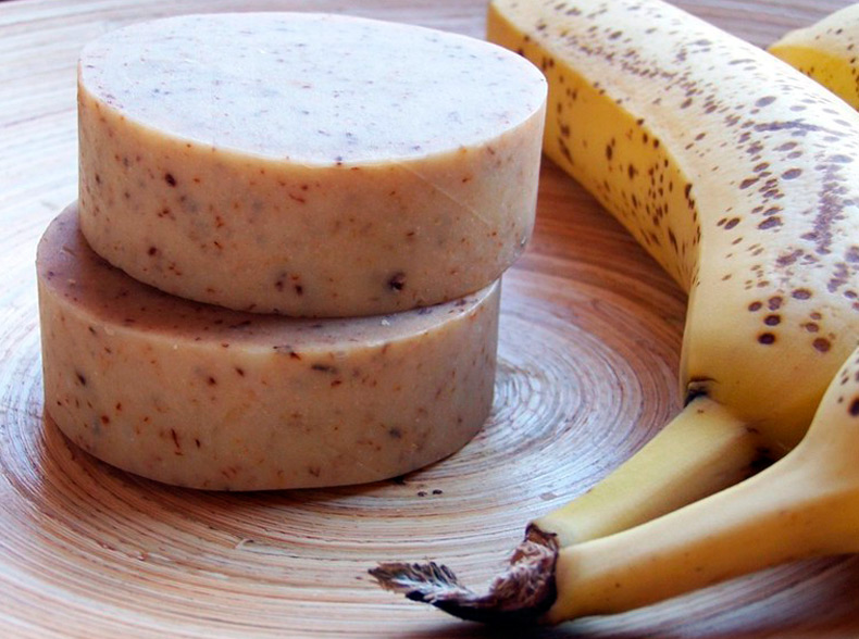 Savon banane maison