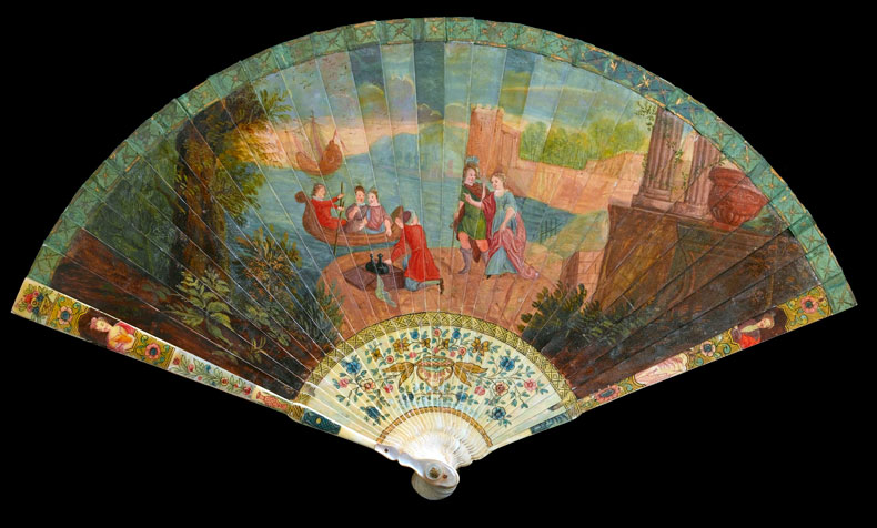 Photo d'éventail antique