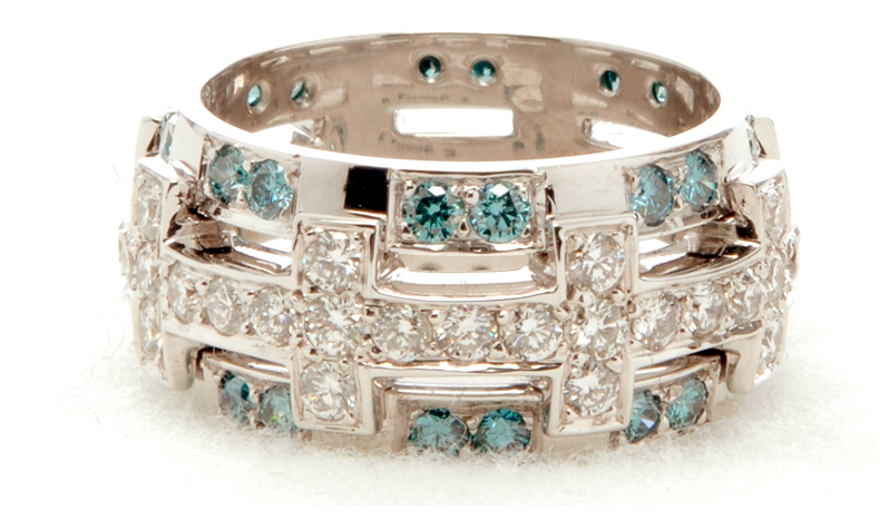 Bijoux, bague en diamant photo