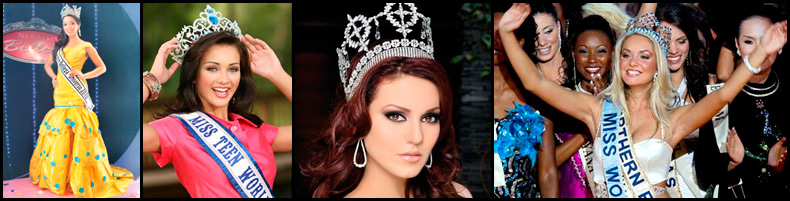 Reines de beauté - gagnantes de concours, meilleures photos