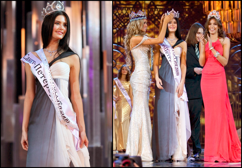 Reines de beauté en couronnes, meilleures photos