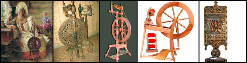 Photo de rouet vintage