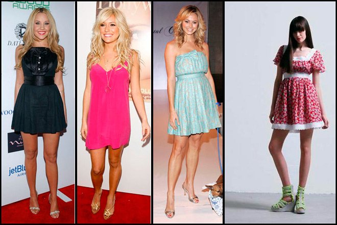 Photo de robes de style Baby Doll