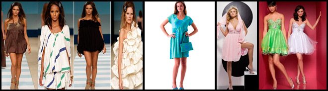 Photo de robes de style Baby Doll