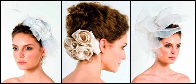 Fleurs de mariage à partir d'une photo en tissu