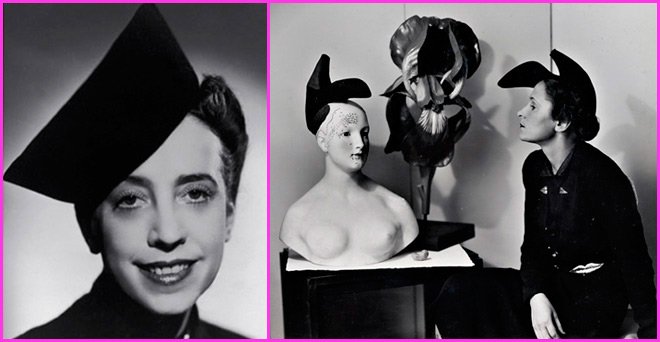 Designer Elsa Schiaparelli, photos personnelles