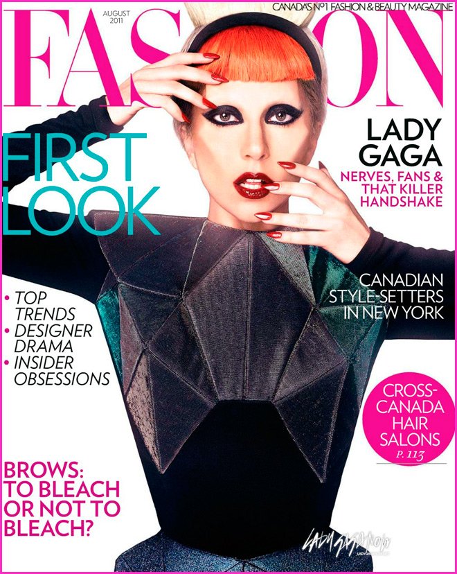 Photo de couverture du magazine Lady Gaga