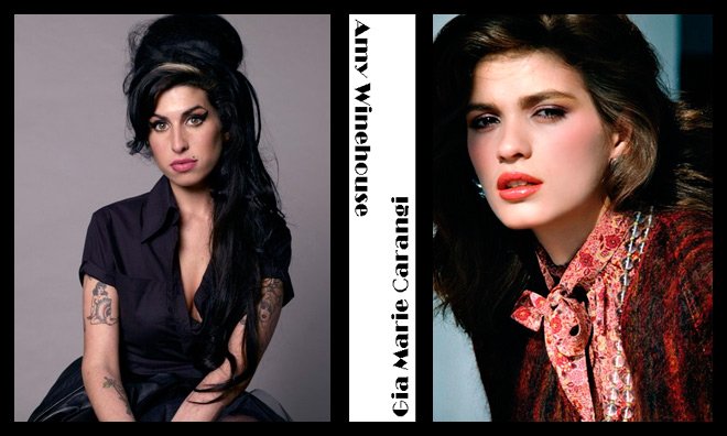 Amy Winehouse et Gia Carangi