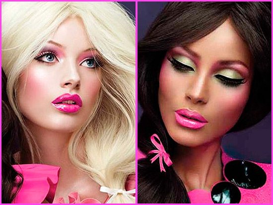 Maquillage Barbie