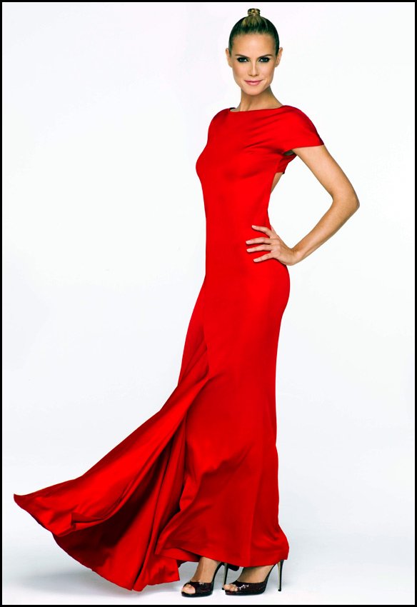 Belle et dangereuse top model Heidi Klum