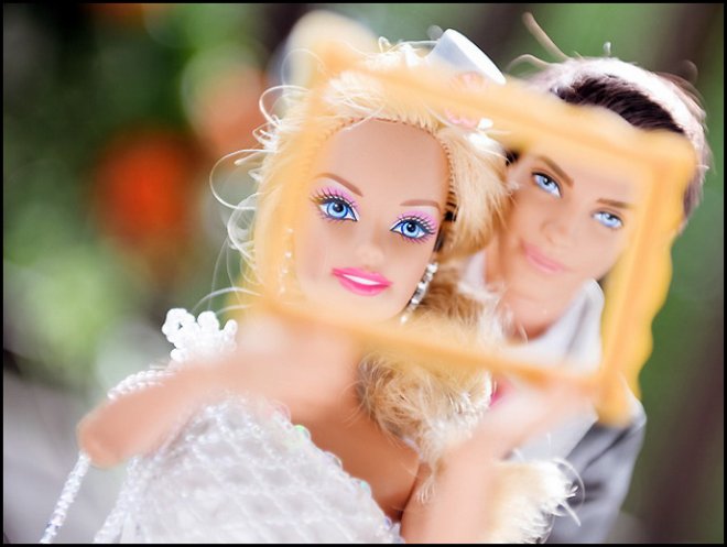 Cérémonie de mariage Barbie, Album Photos