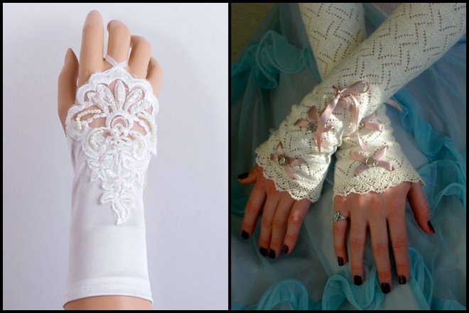 Gants de mariée