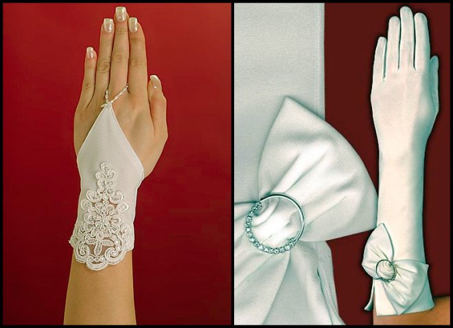Gants de mariée