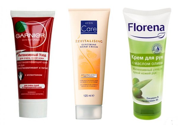 crème pour les mains soins de la peau d'hiver