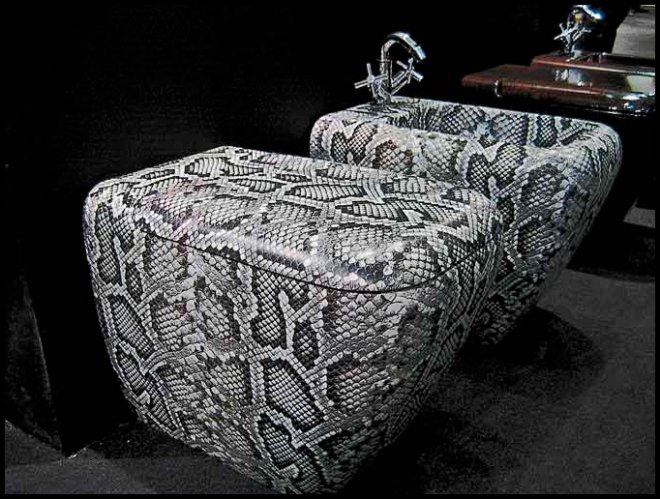 Produits en cuir de python