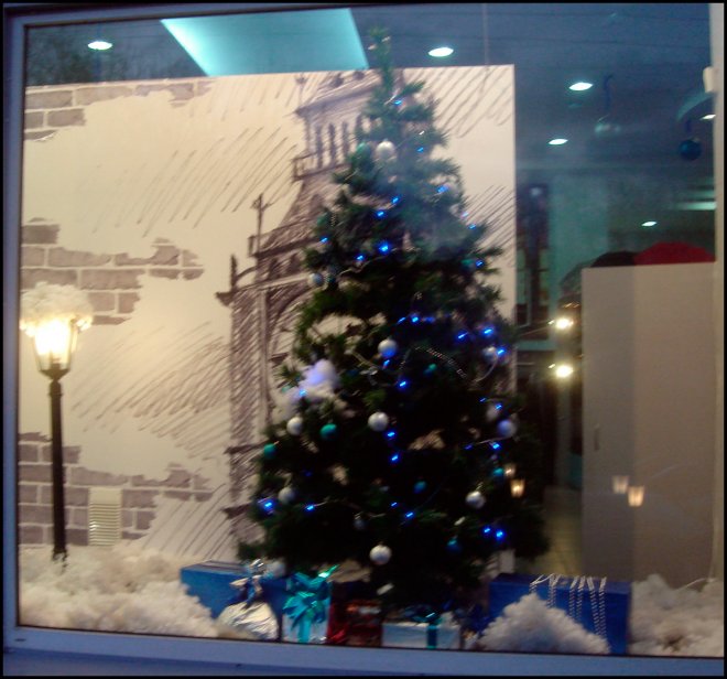 vitrines du nouvel an