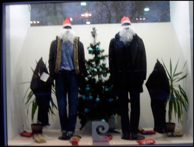 vitrines du nouvel an