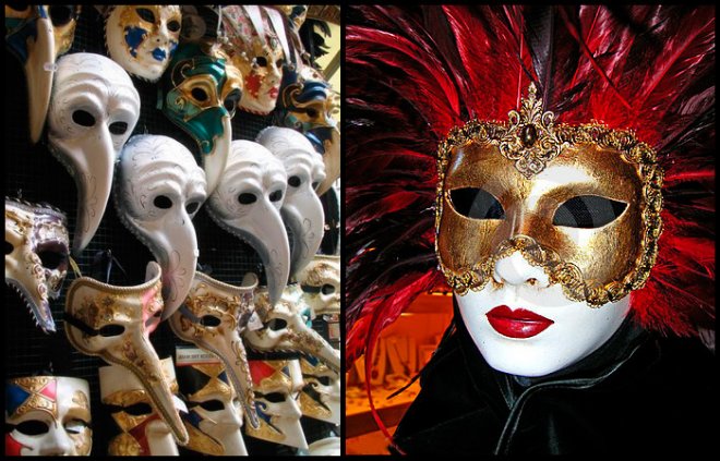 masques de carnaval Venise