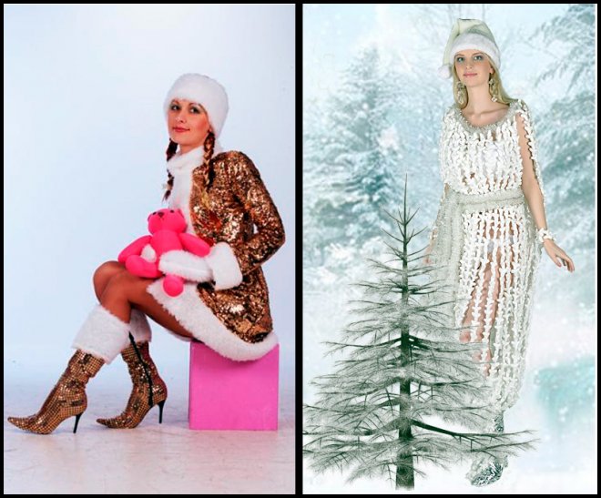 Photo de déguisement de fille des neiges