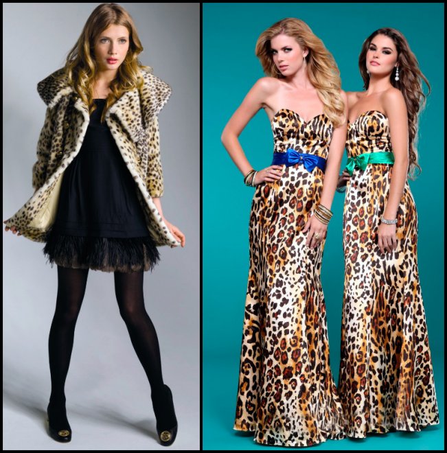 Robe imprimée léopard