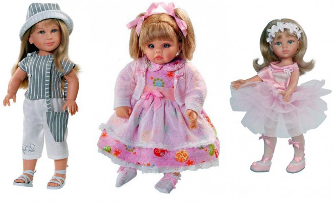 Poupées enfants de Paola Reina