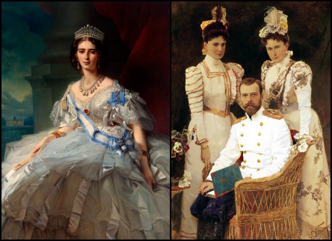 Tatiana Yusupova, Empereur Nicolas, Tsarine Alexandra, Princesse Elizabeth