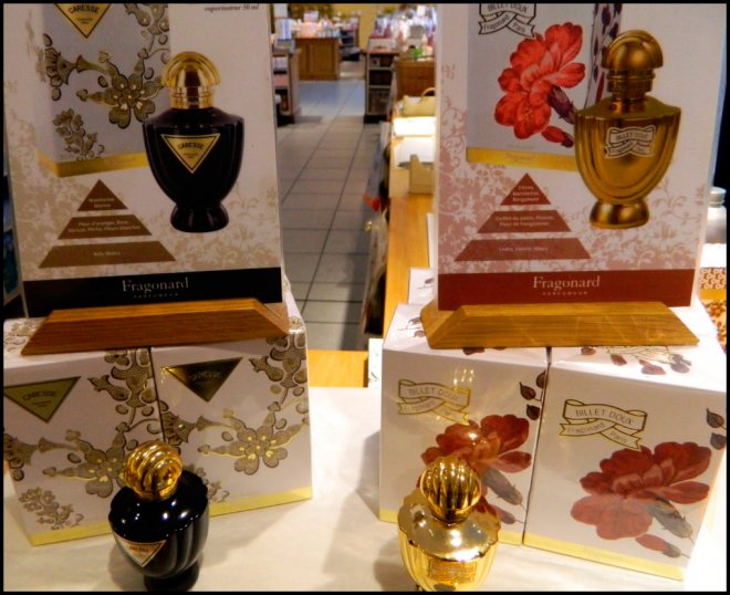 Production et vente de parfumerie de Grasse