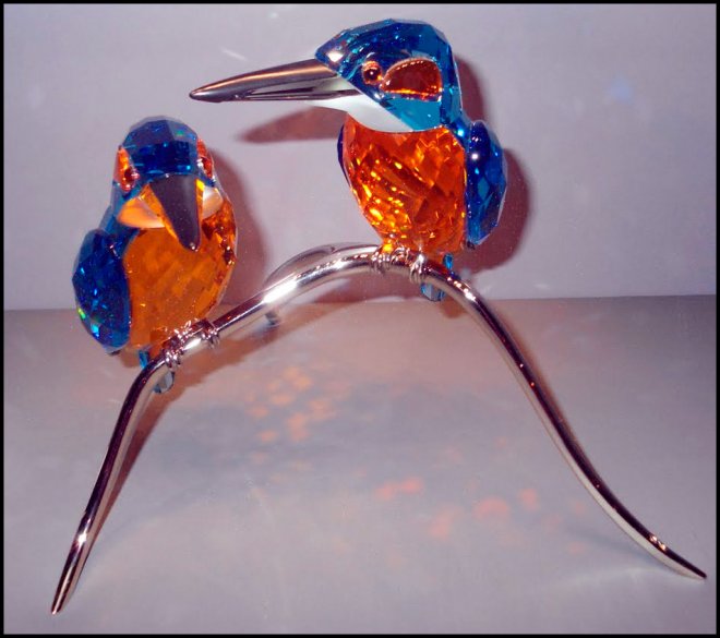 oiseaux avec cristaux Swarovski