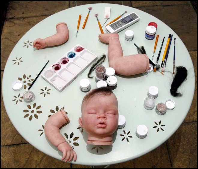 enfants de poupée réalistes