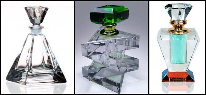 La forme des flacons de parfum sensuels