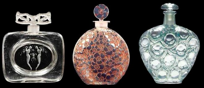 Flacons de parfum René Lalique