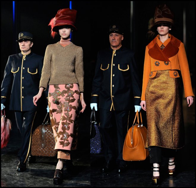 Semaine de la mode parisienne Louis Vuitton