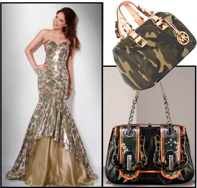 Accessoires et vêtements de style militaire