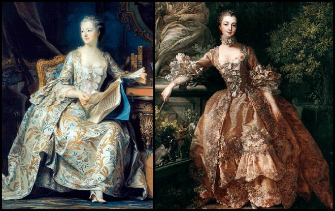 Déguisement femme époque rococo