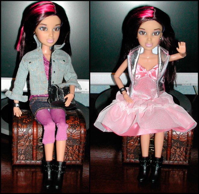 vêtements et perruques pour poupées LIV