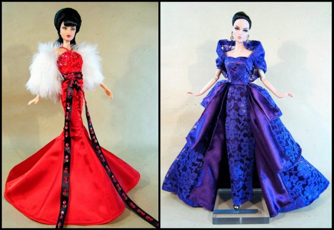 Nous cousons des robes pour Barbie