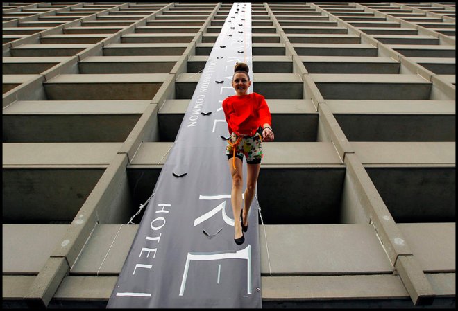 Défilés de mode insolites