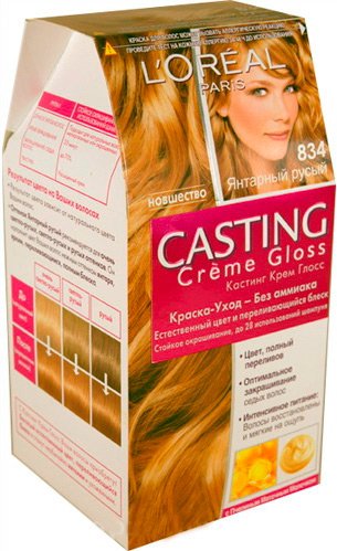 Coloration capillaire sans ammoniaque Loreal Casting