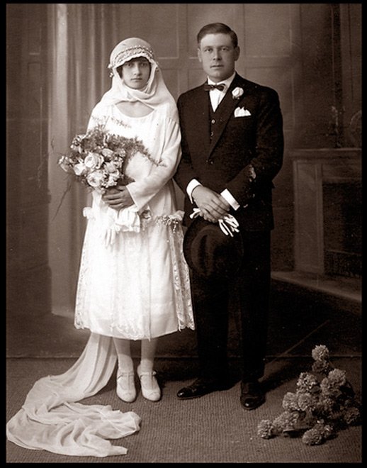 Robes de mariée vintage en photos