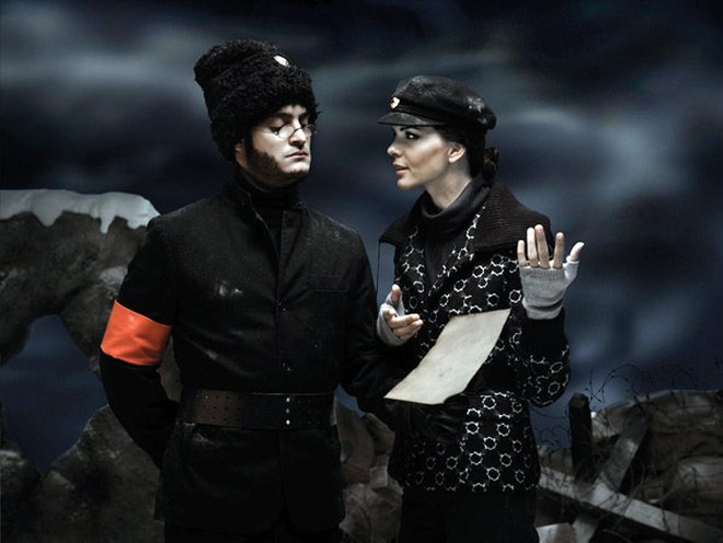 Séance photo stylisée pour la révolution de 1917