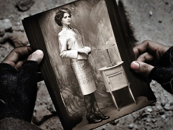 Séance photo stylisée pour la révolution de 1917