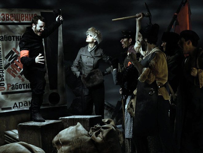 Séance photo stylisée pour la révolution de 1917