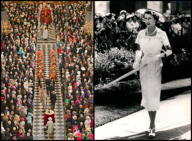 La reine Elizabeth II d'Angleterre