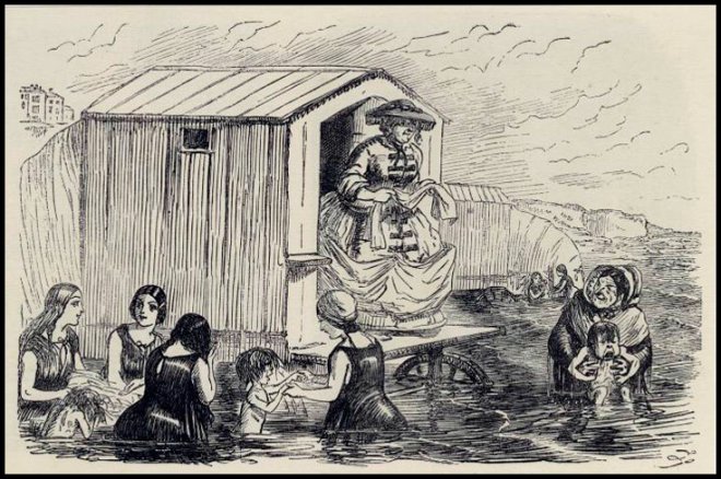 L'histoire du maillot de bain en gravures