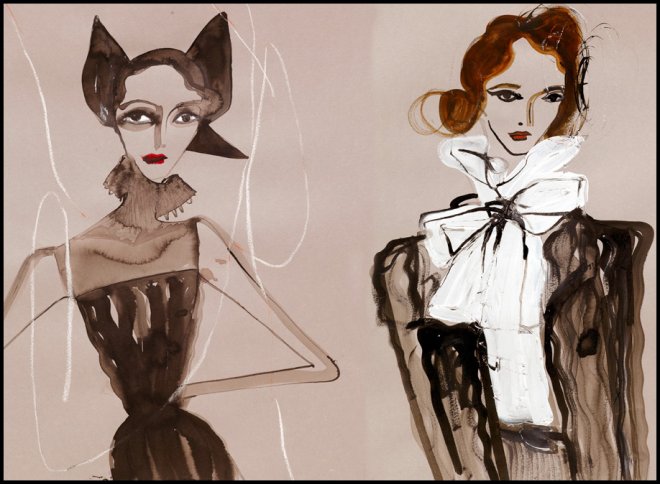 Illustrations de mode par Tani Ling