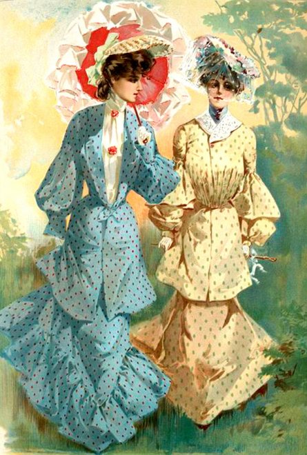 Illustration de mode vintage